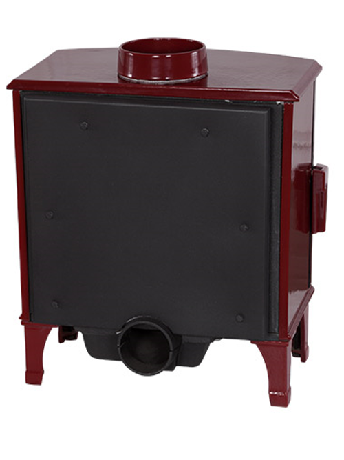 Carron ECO Stove 5kW SE - Rich Red Enamel